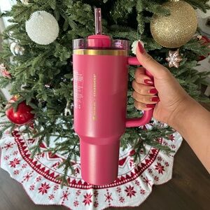 Stanley x Starbucks 40oz Holiday Glitter Tumbler 2024
